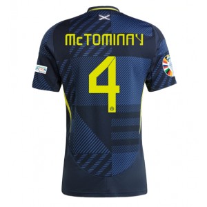 Fotbalové Dres Skotsko Scott McTominay #4 Domácí Oblečení ME 2024 Krátký Rukáv